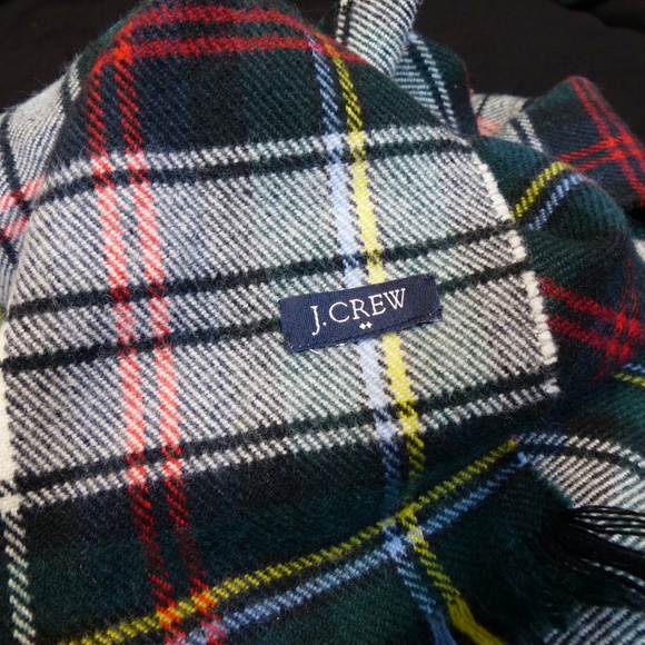 J. Crew Accessories - J.CREW Plaid Scarf